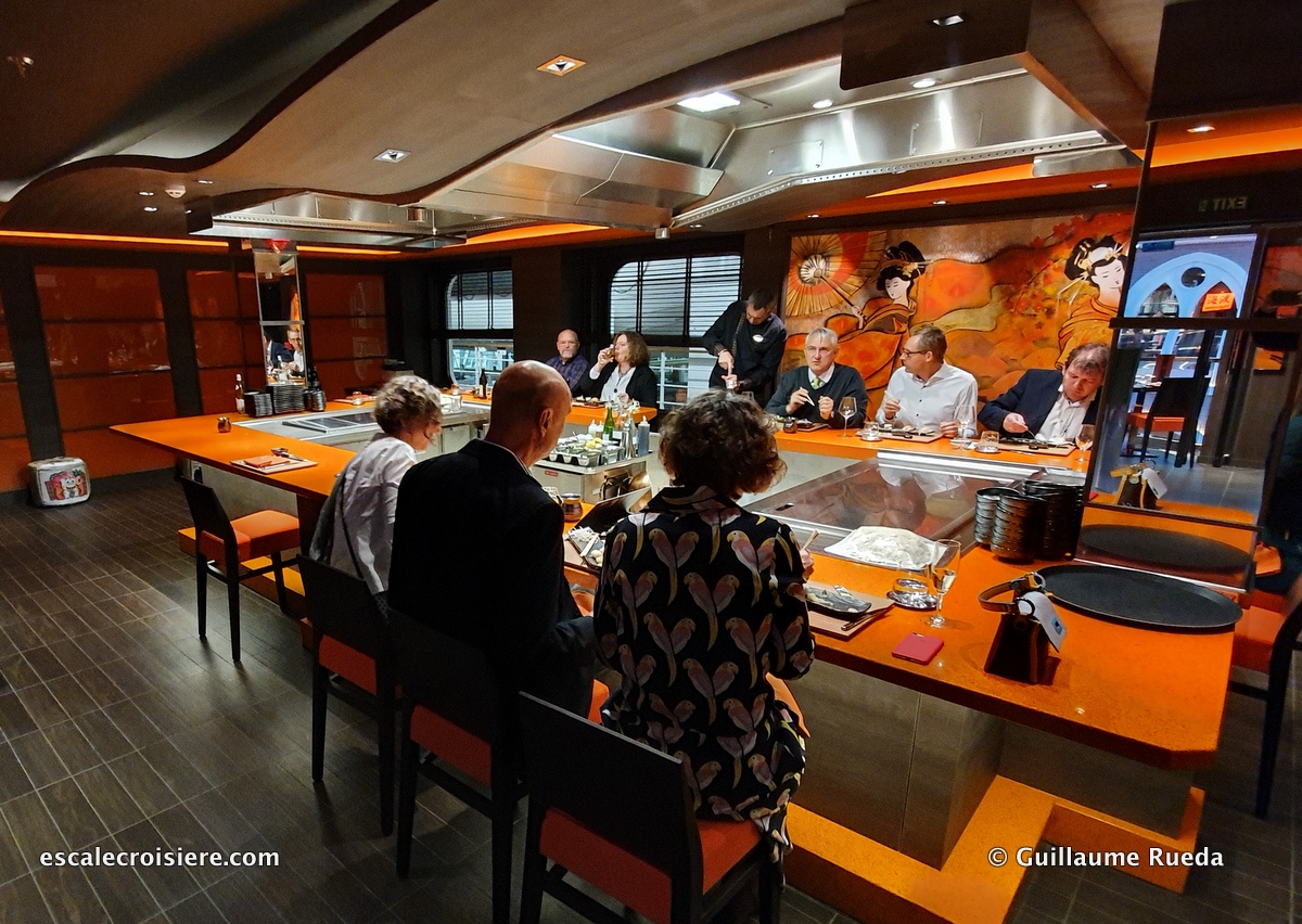 MSC Grandiosa - Kaito Sushi restaurant