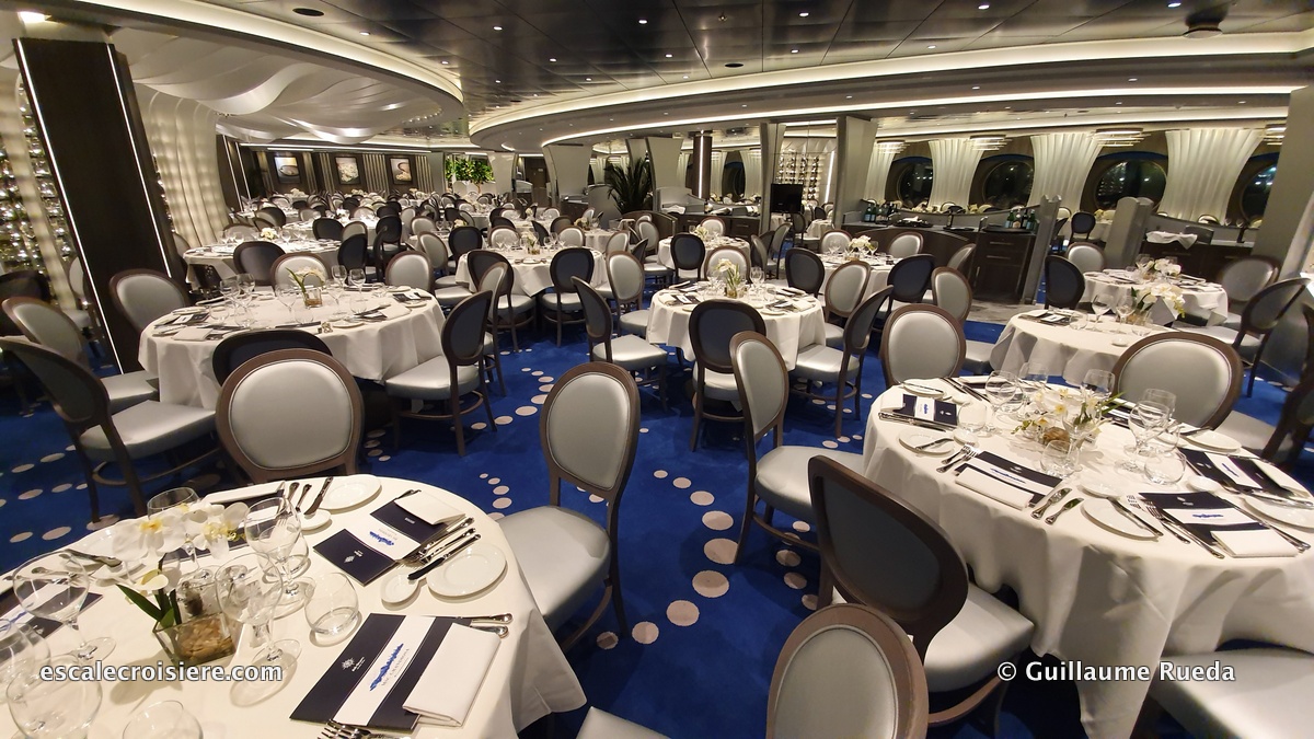 MSC Grandiosa - La perle grise restaurant