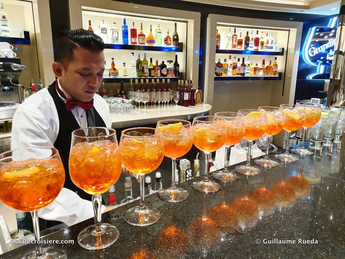 MSC Grandiosa soirée baptême