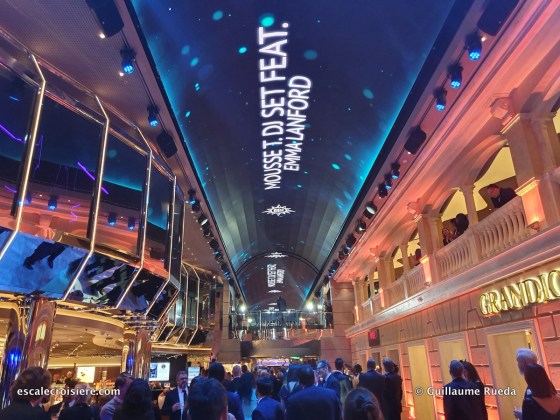 MSC Grandiosa soirée baptême