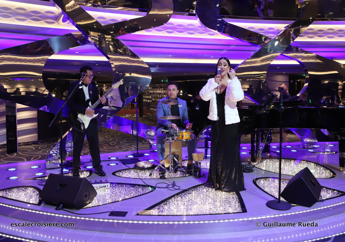 MSC Grandiosa soirée baptême