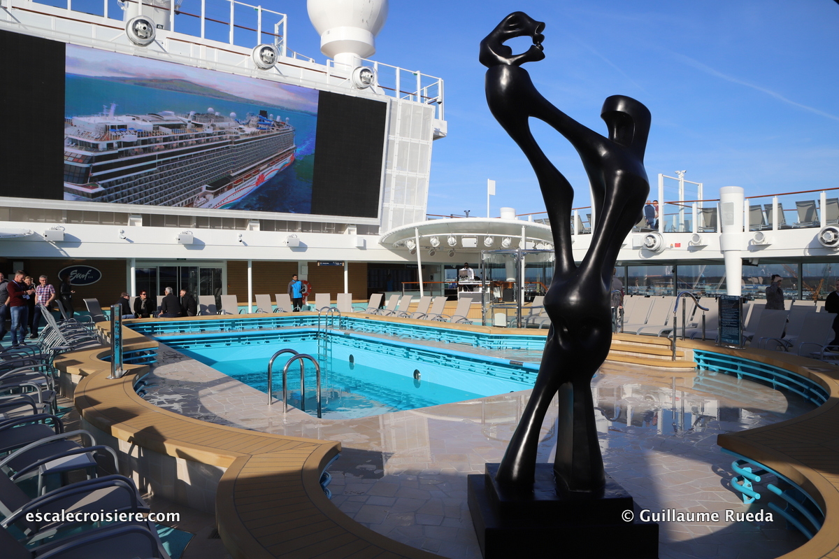 Piscines et solarium - Norwegian Encore