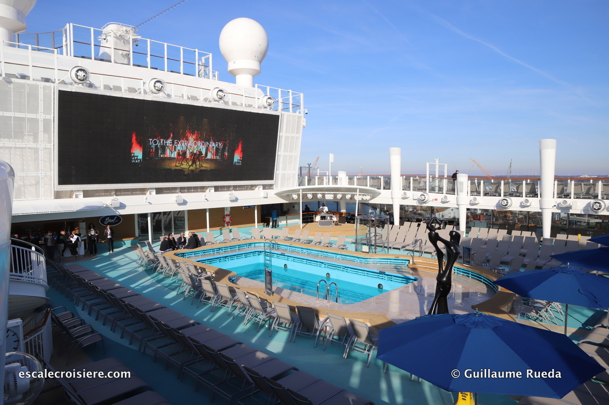 Piscines et solarium - Norwegian Encore