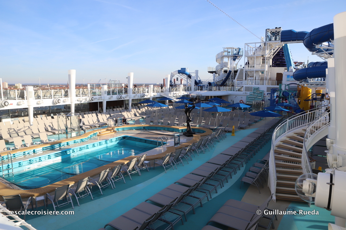 Piscines et solarium - Norwegian Encore