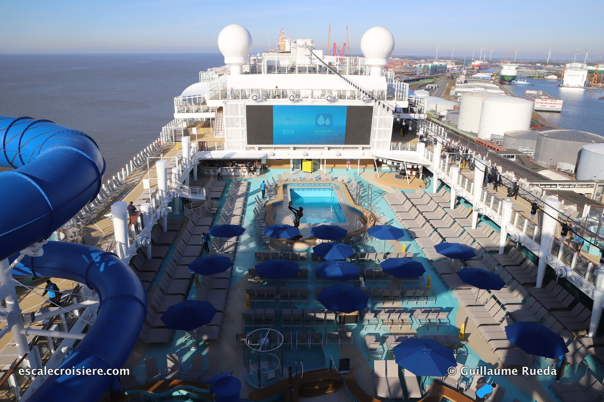 Piscines et solarium - Norwegian Encore