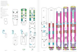 Plan des ponts Norwegian Encore deck plan