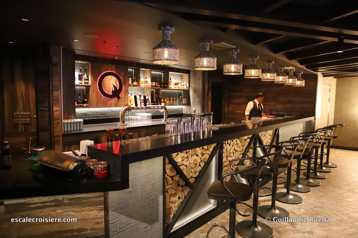 Q Texas Smokehouse restaurant- Norwegian Encore