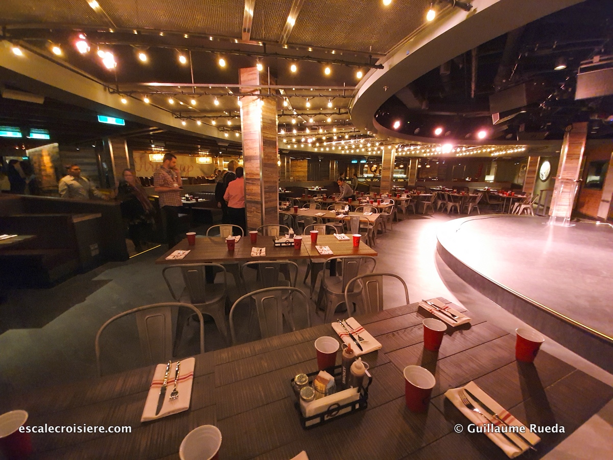 Q Texas Smokehouse restaurant- Norwegian Encore