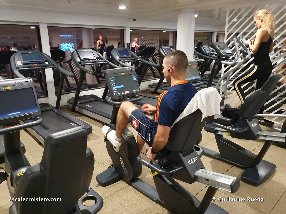 Salle de sport - Norwegian Encore