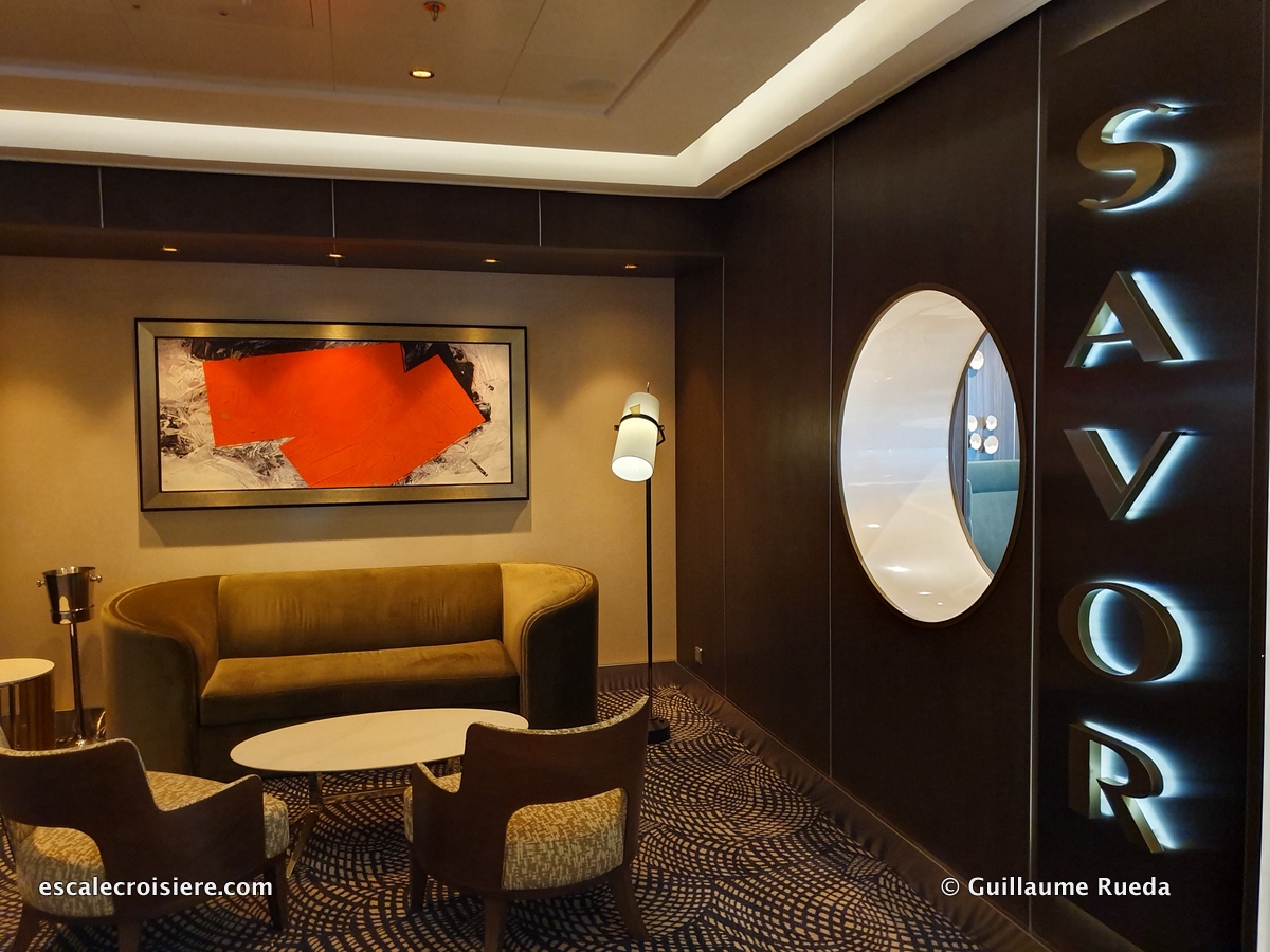 Savor restaurant - Norwegian Encore