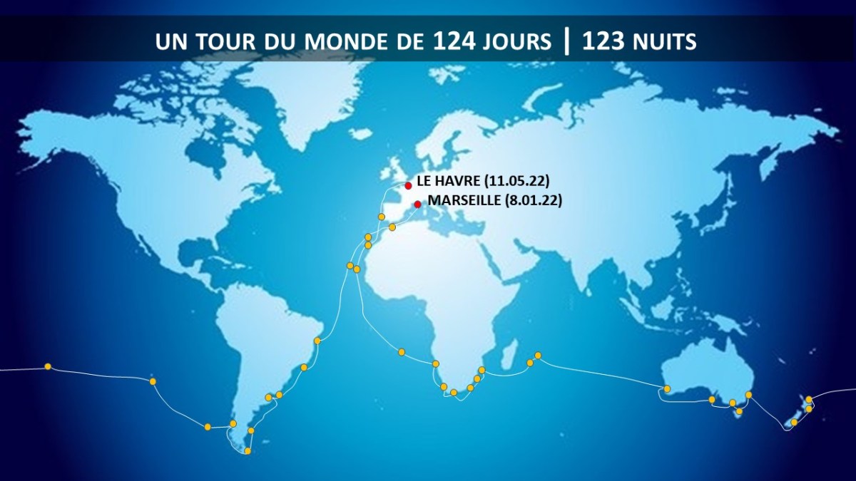 Tour du Monde - CMV - Jules Verne