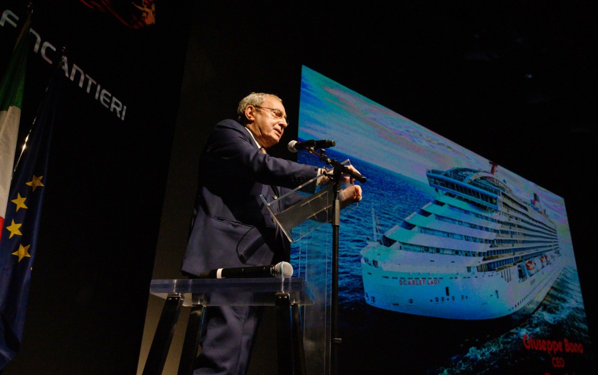 Giuseppe Bono - PDG Fincantieri