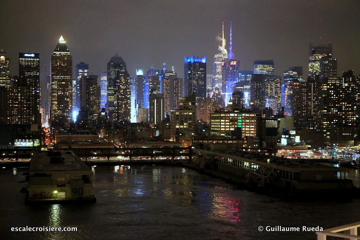 New York by night