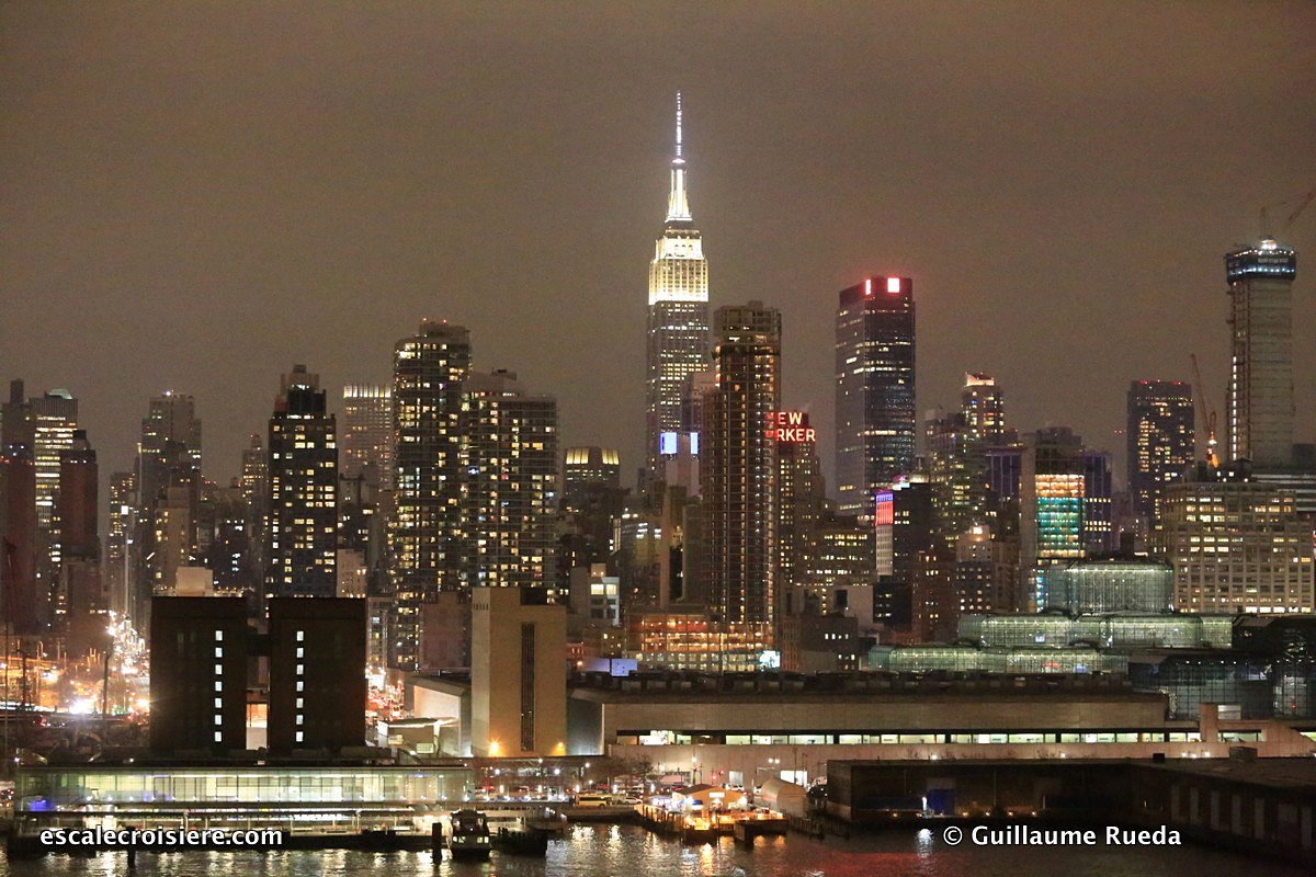 New York by night