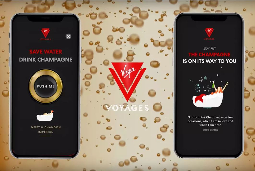 Scarlet Lady - Application - Champagne