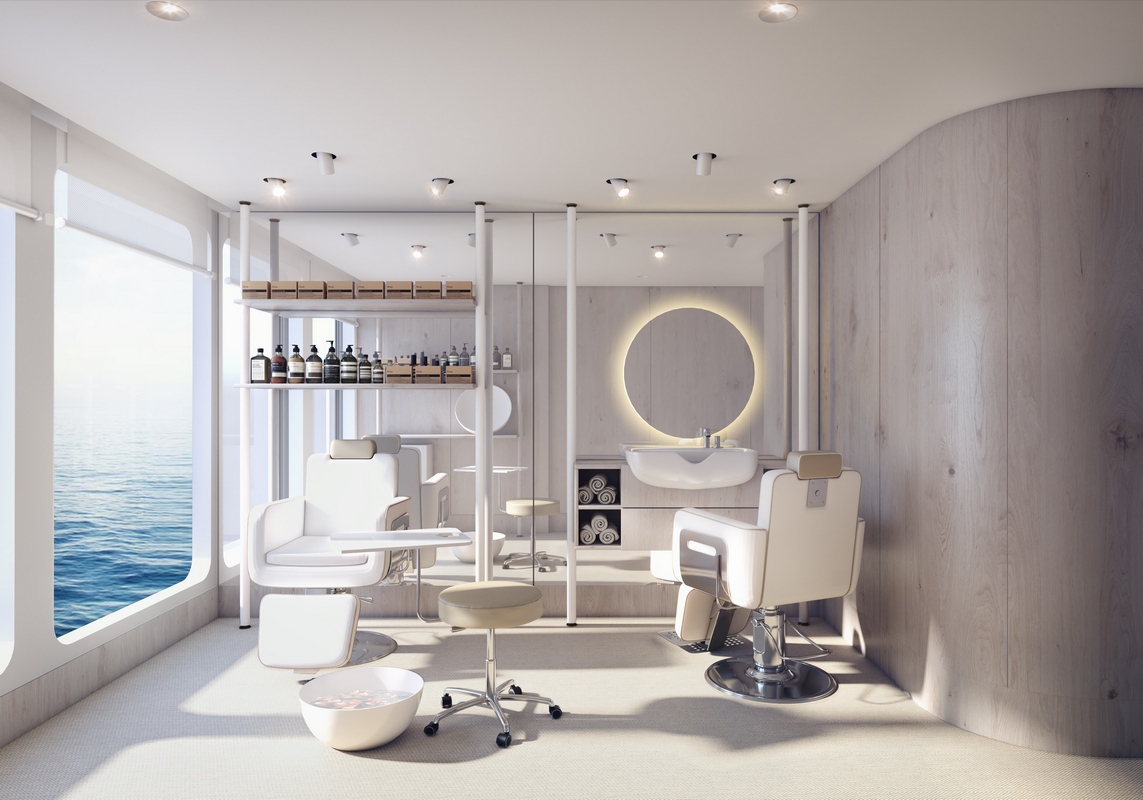 Silver Origin - Silversea -Spa coiffeur