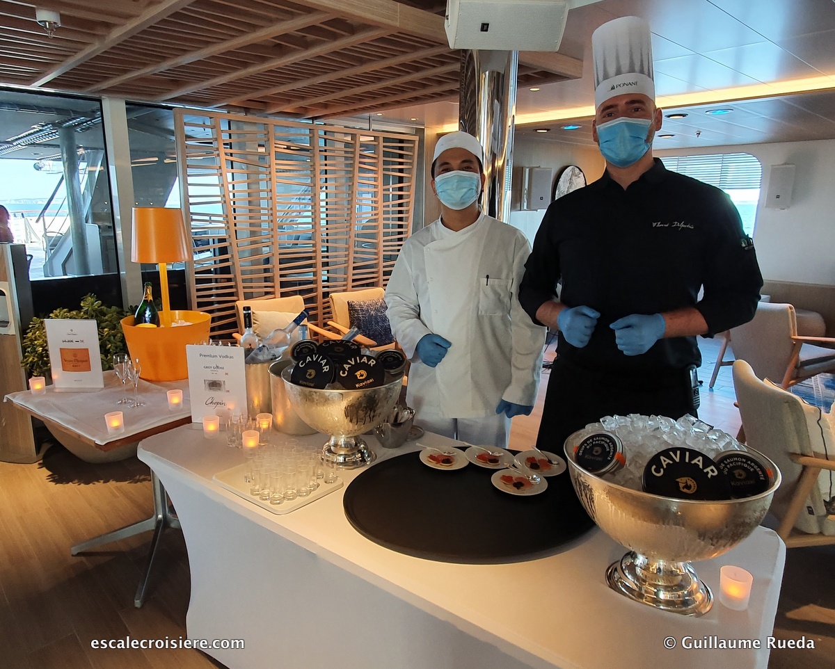 Chef Florent Delfortie - Le Jacques Cartier - Ponant