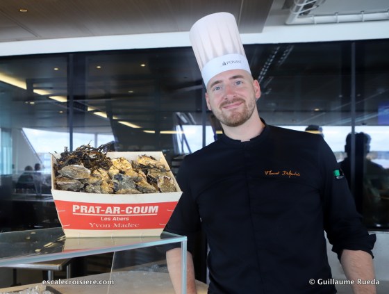 Chef Florent Delfortie - Le Jacques Cartier - Ponant