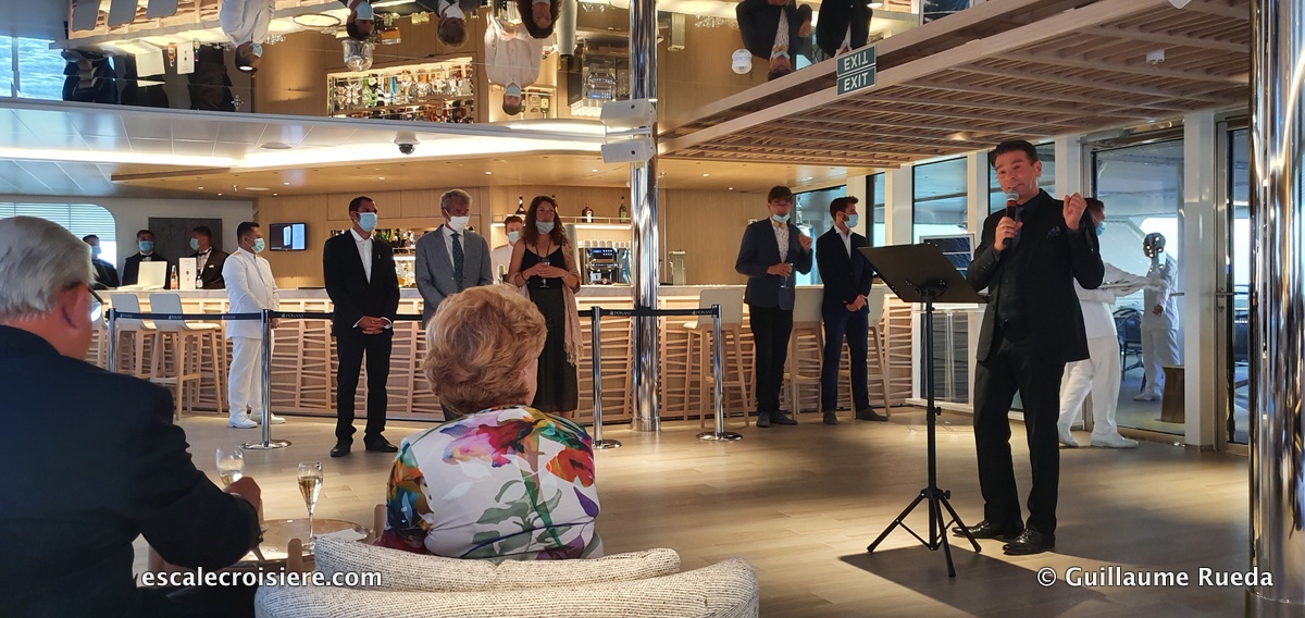 Soirée de gala - Grand Salon - Le Jacques Cartier - Ponant