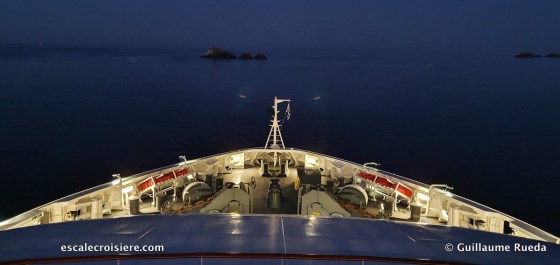 Proue - Le Jacques Cartier - Ponant