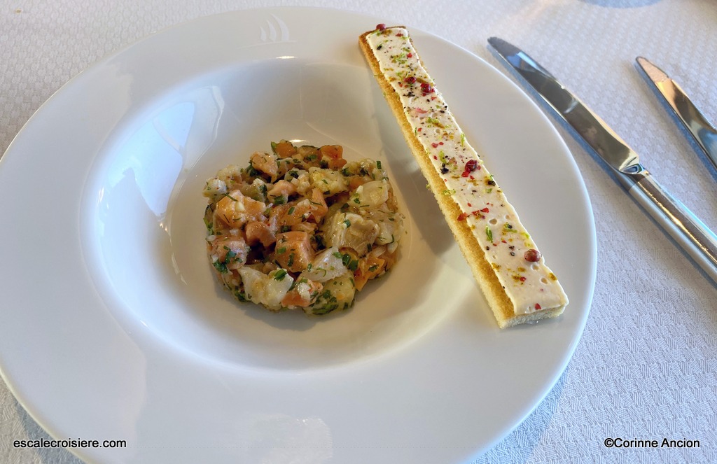 Menu - Restaurant - Ponant - Le Jacques Cartier