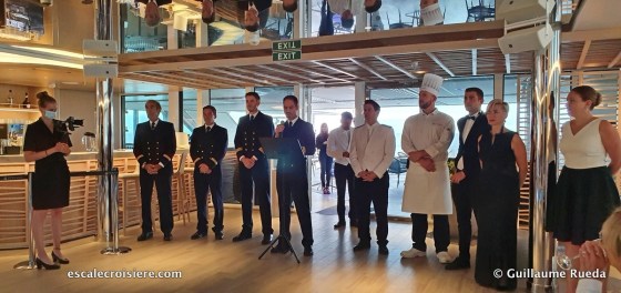 Officiers - Jacques Cartier - Ponant