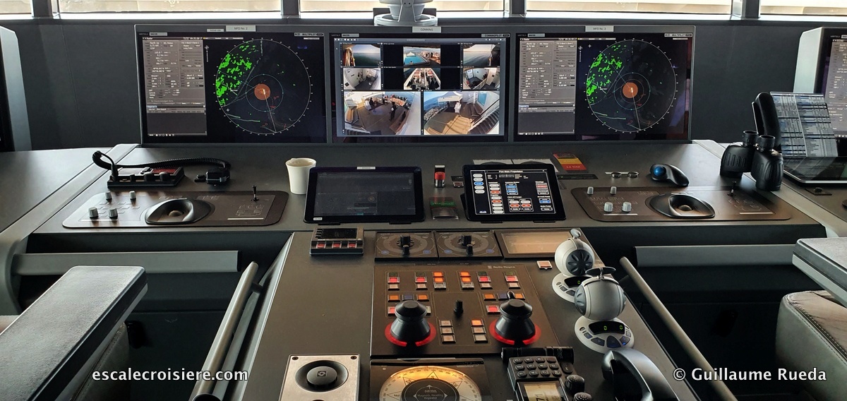 Passerelle - Le Jacques Cartier - Ponant