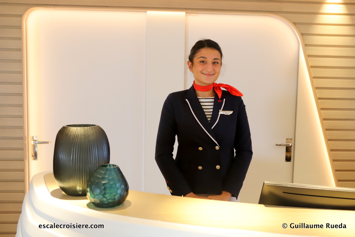 Réception - Le Jacques Cartier - Ponant