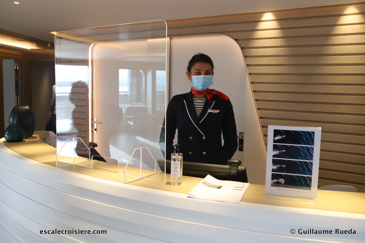 Réception - Le Jacques Cartier - Ponant