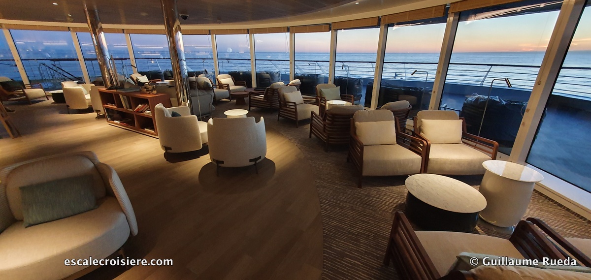 Salon observatoire - Le Jacques Cartier - Ponant