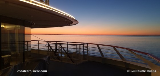 Terrasse salon observatoire - Le Jacques Cartier - Ponant