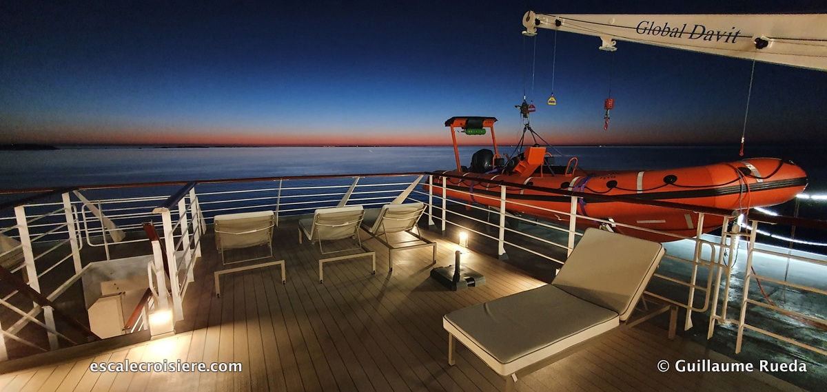 Solarium - Le Jacques Cartier - Ponant