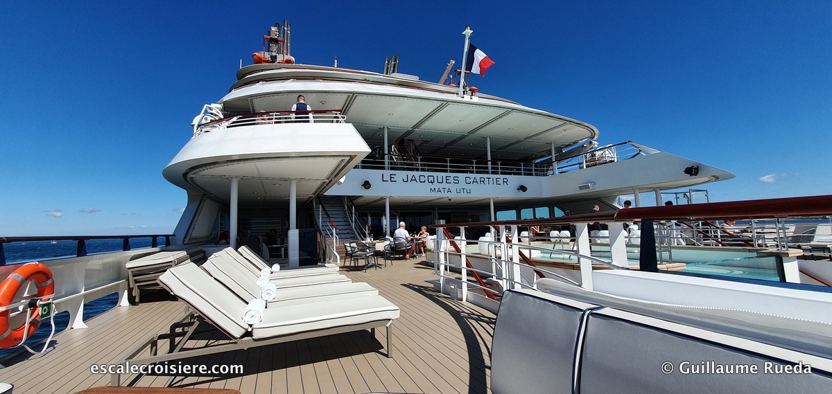 Solarium - Le Jacques Cartier - Ponant