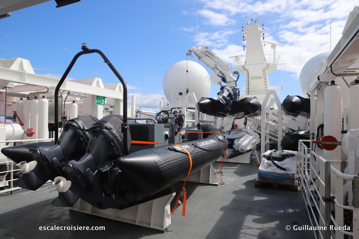 Zodiac expédition Marina - Le Jacques Cartier - Ponant