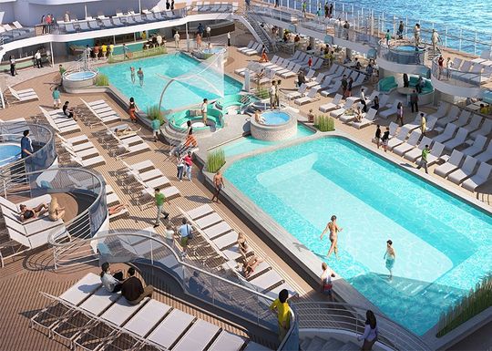 Enchanted Princess - Piscine centrale