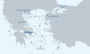 Itinéraire Celestyal - Ecléctique mer Egée