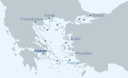 Itinéraire Celestyal - Saint Paul