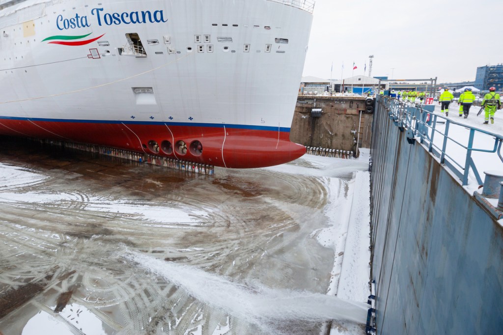 Costa Toscana - Meyer Turku - Mise à flot