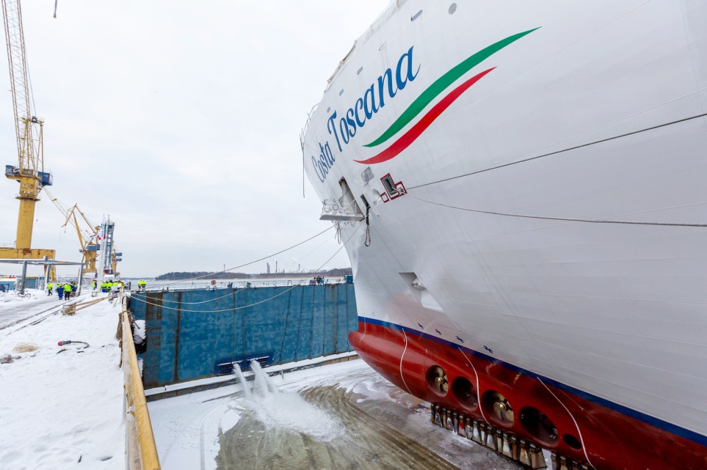 Costa Toscana - Meyer Turku - Mise à flot