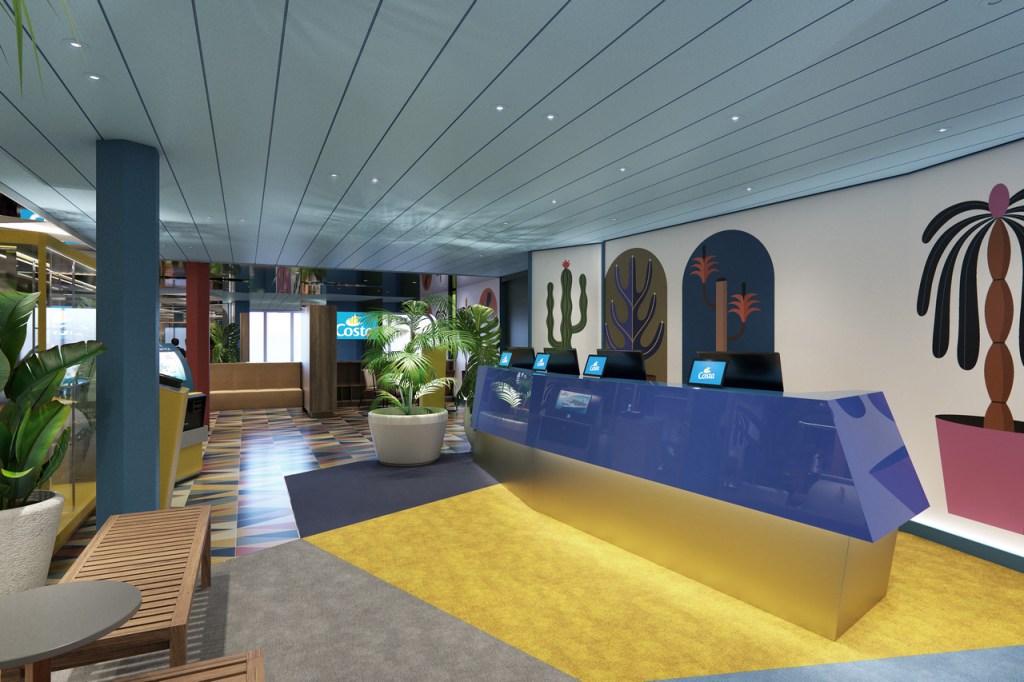 Costa Toscana - Réception