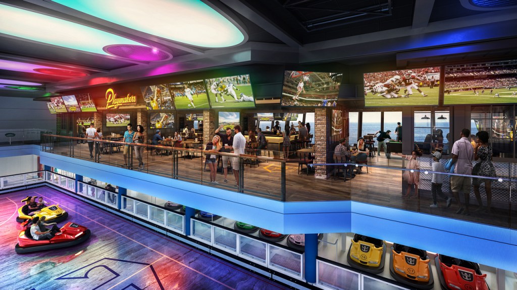 Playmakers Sports Bar & Arcade - Odyssey of the Seas - Seaplex