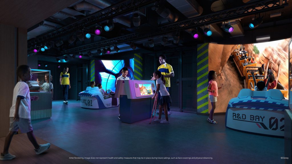 Disney Wish - Disney's Oceaneer Club - Walt Disney Imagineering Lab