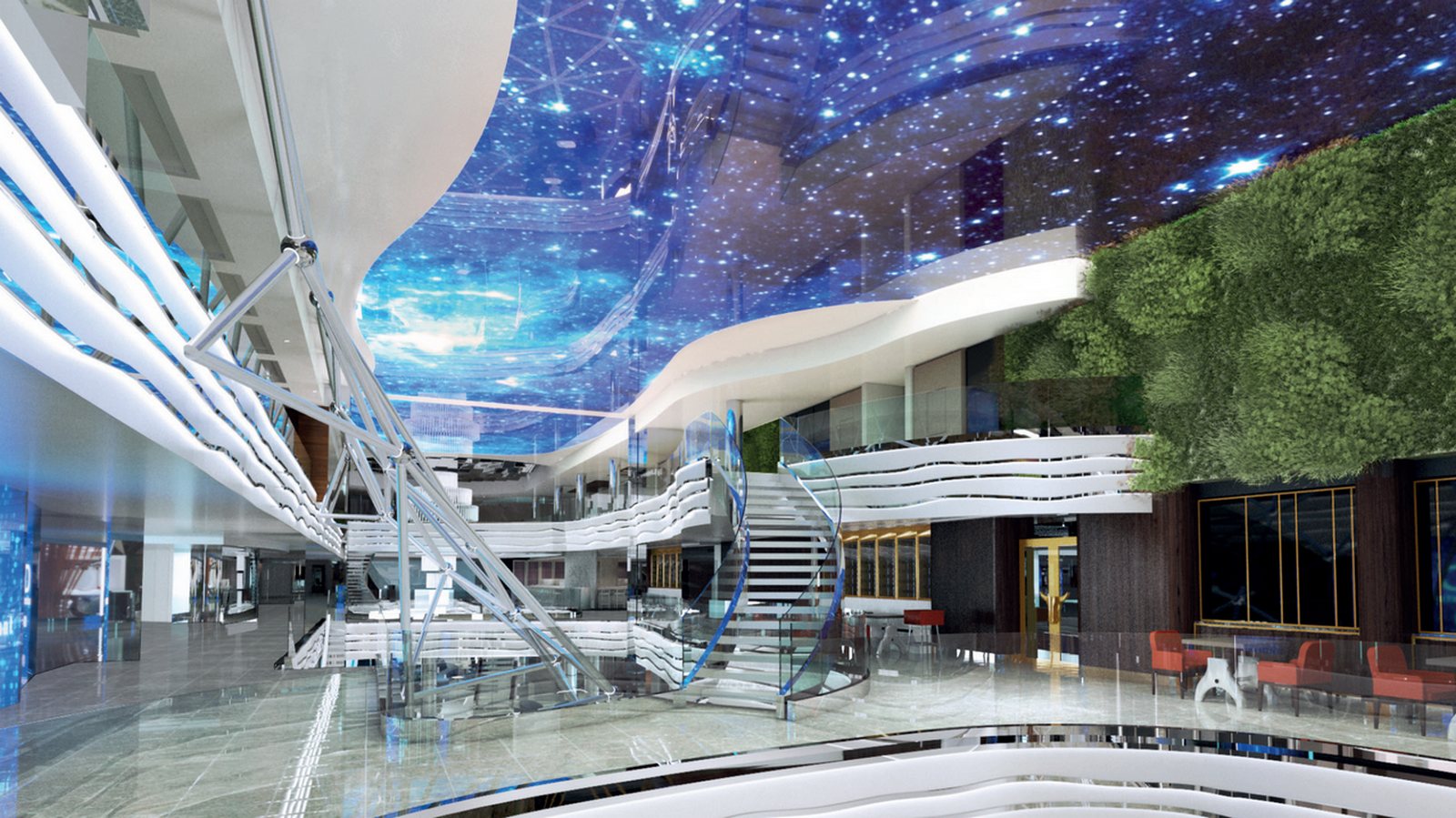 MSC World Europa - Promenade LED