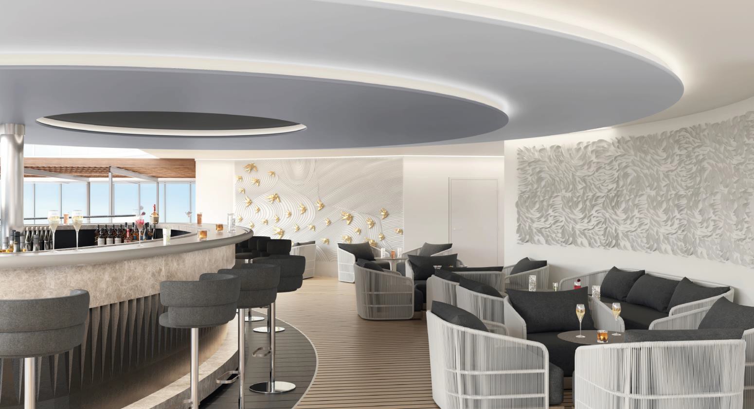 MSC World Europa - The Zen Pool bar
