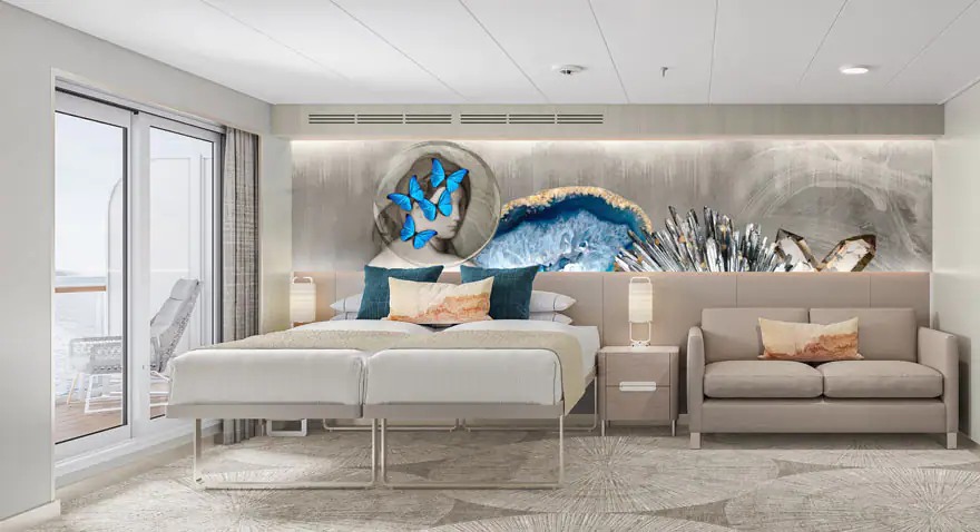 Norwegian Prima - Cabine balcon