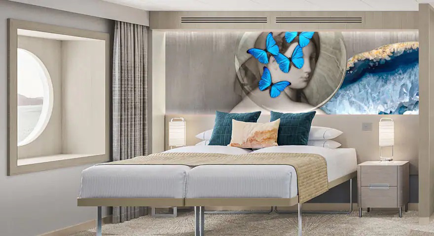 Norwegian Prima - Cabine vue mer