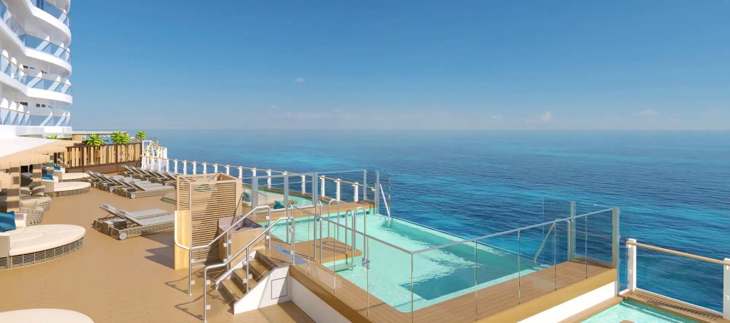 Norwegian Prima - Piscine Infinity beach - Ocean Boulevard