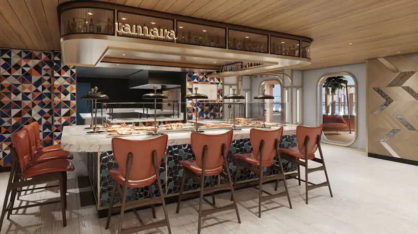 Norwegian Prima - Indulge food hall - Tamara