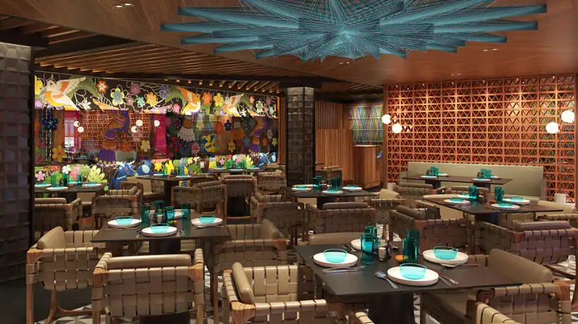 Norwegian Prima - Restaurant Mexicain Los Lobos