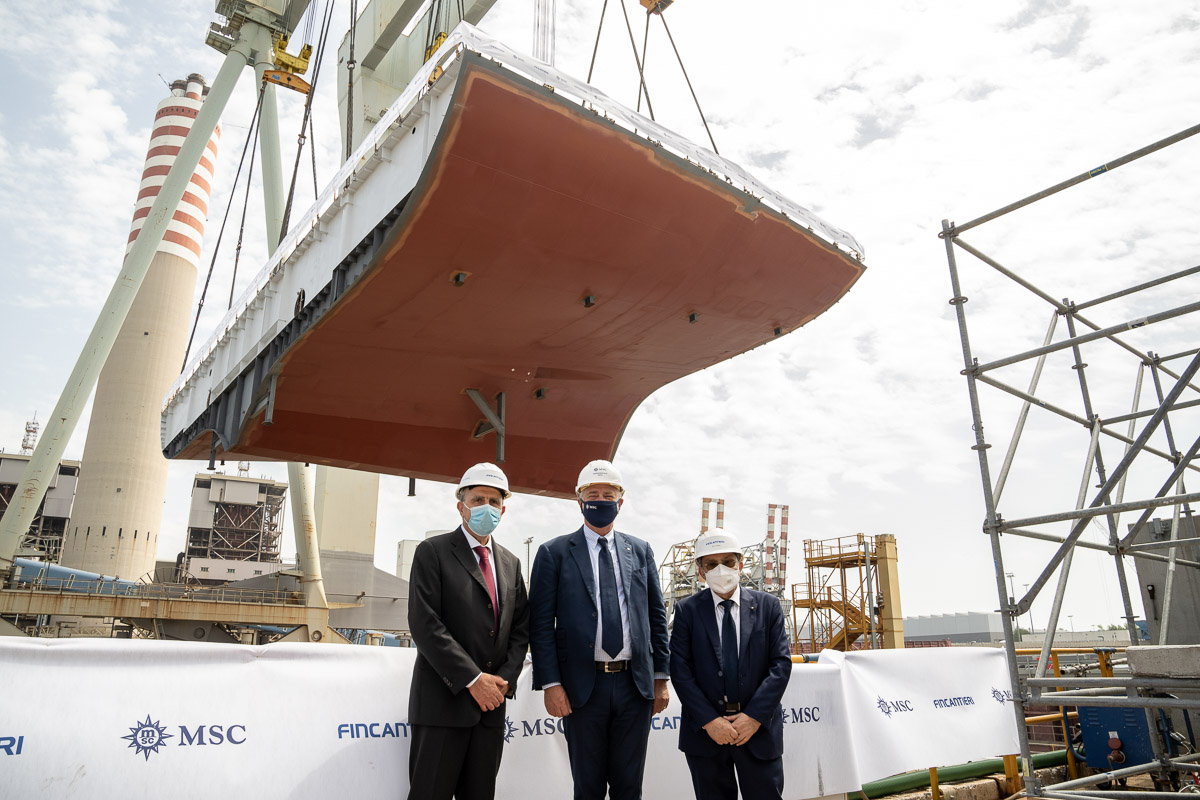 MSC Seascape - Roberto Olivari, Pierfrancesco Vago et Giuseppe Bono